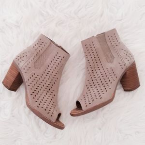 Toms Peep Toe Booties